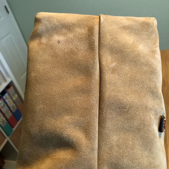 Dooney & Bourke Camden Suede Hobo - Picture 10 of 10